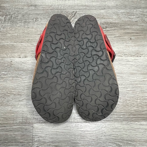 Birkenstock Gizeh Sandals in Dark Red Size 38 or 7-7.5 - Picture 8 of 8